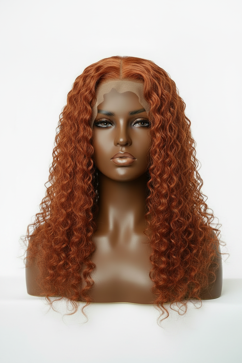 Deep Wave 13x4 Lace Front Wig – Color 350 | 32 Inch | 210% Density