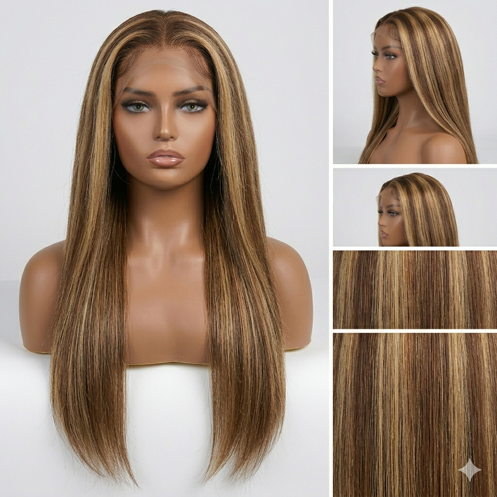 4/27 180% Density Straight 28 Inch